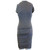Dynamite Gray Ruched Cap Sleeved Bodycon Dress Dynamite Gray Ruched Cap Sleeved Bodycon Dress