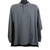 Shirt Supply Men's Gray Long Sleeved Polo Shirt