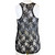 Dynamite Floral Black Mesh - Lace Sleeveless Top