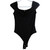 Dynamite Black Ribbed Body Suit - Size S - (NEW) Dynamite Black Ribbed Body Suit - Size S - (NEW)