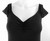 Dynamite Black Ribbed Body Suit - Size S - (NEW) Dynamite Black Ribbed Body Suit - Size S - (NEW)