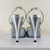 SPRING Silver Open Toe Sling Backs Size 6-6.5 (37) SPRING Silver Open Toe Sling Backs Size 6-6.5 (37)