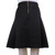 Allen B by Allen Schwartz Black Pleated Skirt