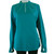 ASICS Active-wear Long Sleeve Teal Pullover Top ASICS Active-wear Long Sleeve Teal Pullover Top