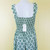 Shirred Green Pattern Maxi Sundress | Size M Shirred Green Pattern Maxi Sundress | Size M