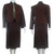 Brodkin Ultrasuede Brown Suit - Skirt and Jacket size 10 Brodkin Ultrasuede Brown Suit - Skirt and Jacket size 10