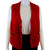 Jantzen Corduroy and Wool Women's Red Vintage Vest.