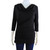 Suzy Shier Black Mini Dress/Long Top with Side Bottom Zipper Size XS Suzy Shier Black Mini Dress/Long Top with Side Bottom Zipper Size XS