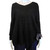 Armani Exchange Black Ribbed Sweater Size M