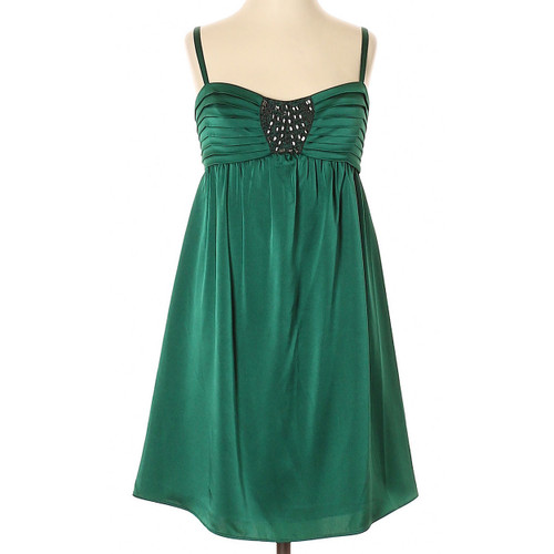 bcbg emerald green dress