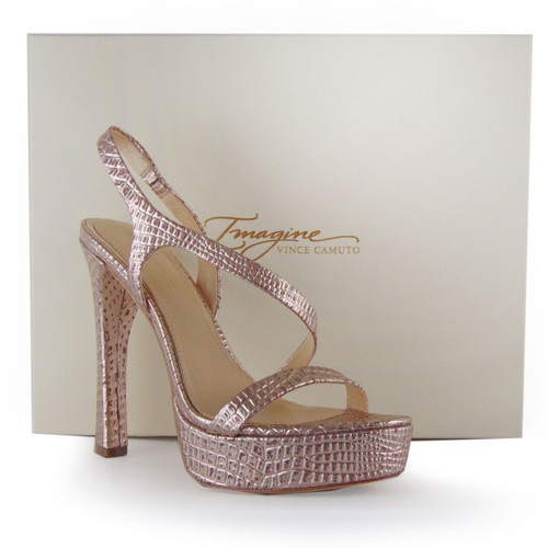 vince camuto rose gold shoes