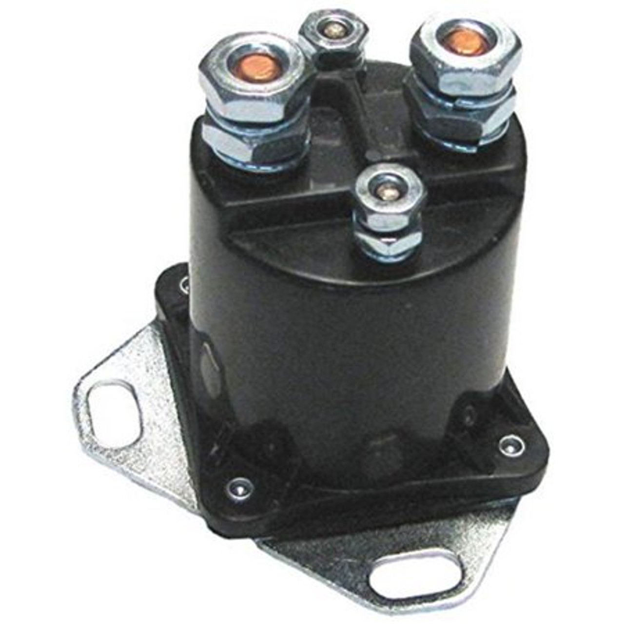 Auxiliary Starter Solenoid 12v 4 Terminal  Continuous 52-327