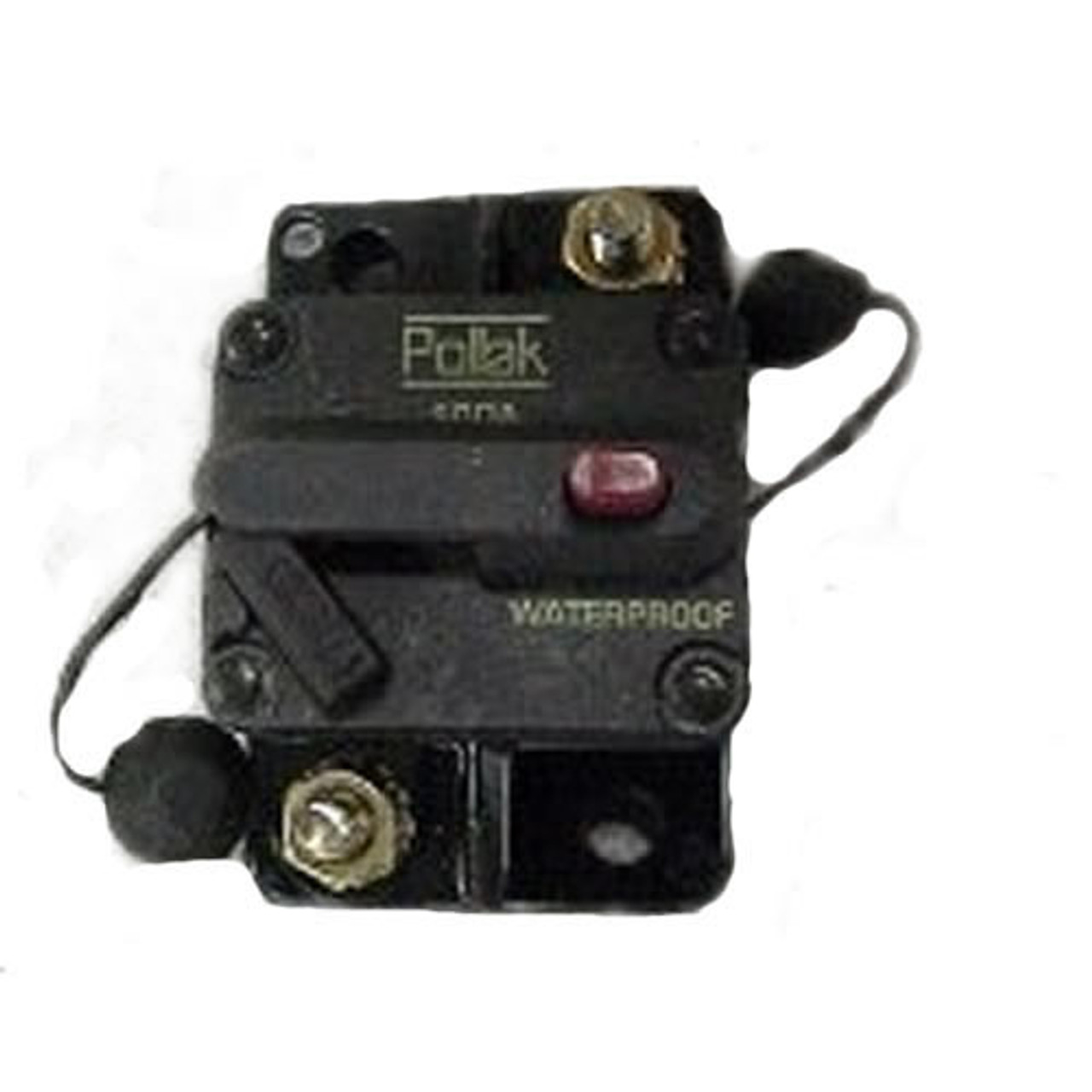 Pollak 100 Amp Type III Circuit Breaker Manual Reset Surface Mount 54-871PL