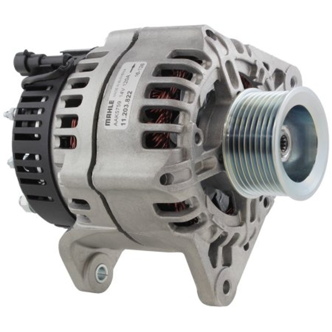 MG286 Mahle Alternator 12v 120 amp w 8 Groove For Case Pulley IA1224