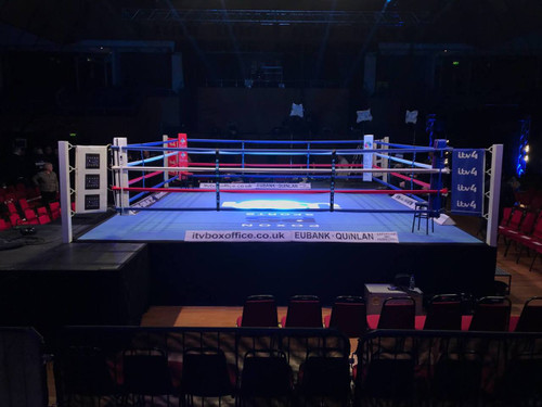  Professional 20' X 20' Boxing Ring Complete With Wood Flooring