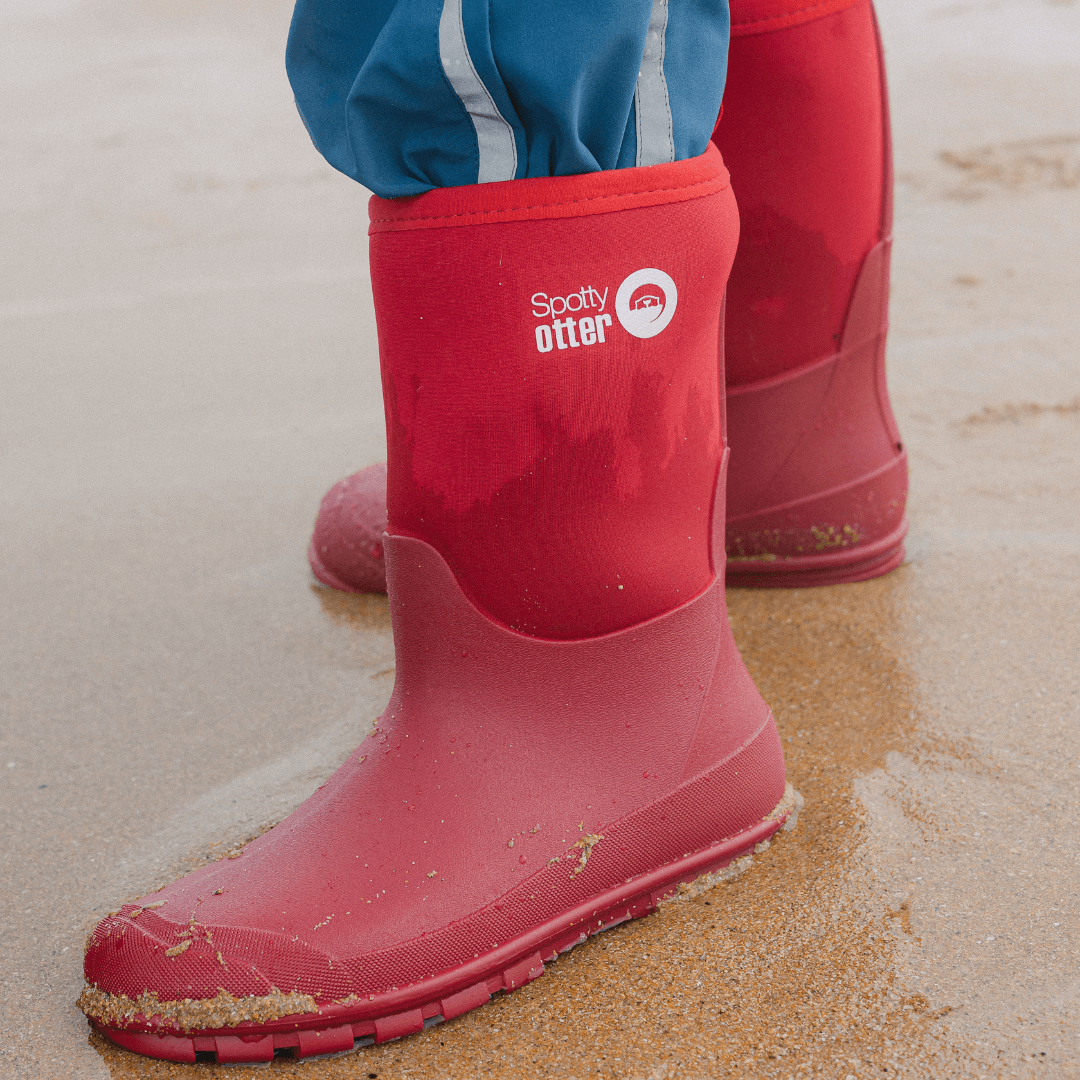 Spotty Otter Adventure Neoprene Childrens Wellies