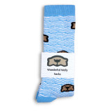 Spotty Otter Welly Socks