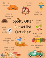 Turn our October bucket list into a Half-term adventure