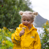Brighten Up Rainy Days with Yellow Spotty Otter Waterproofs