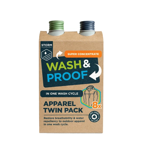 Storm Apparel Wash & Proof Twin Kit - 200ml
