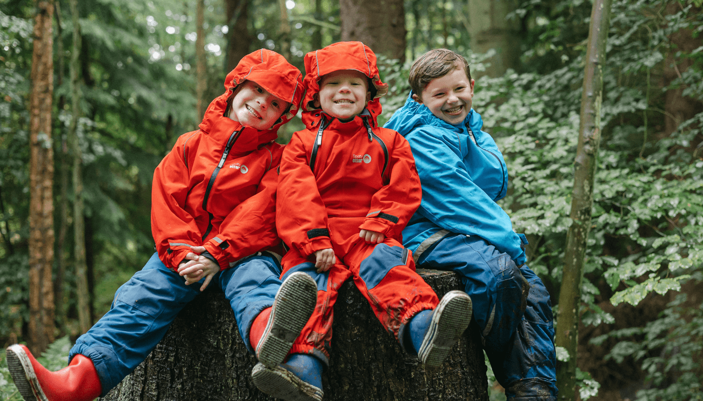 Boys red store waterproof coat