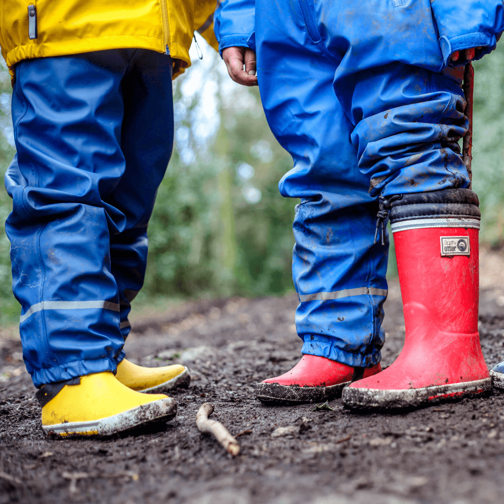 Spotty Otter Kids Wellies, Children's Wellington Boots