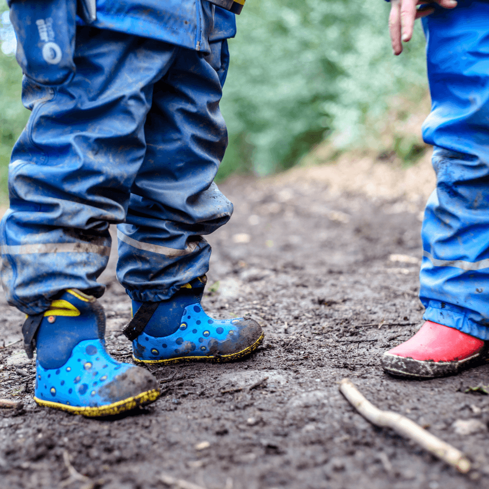 Spotty Otter x Bogs Boots, Toddler Waterproof Boots, Kids Wellies