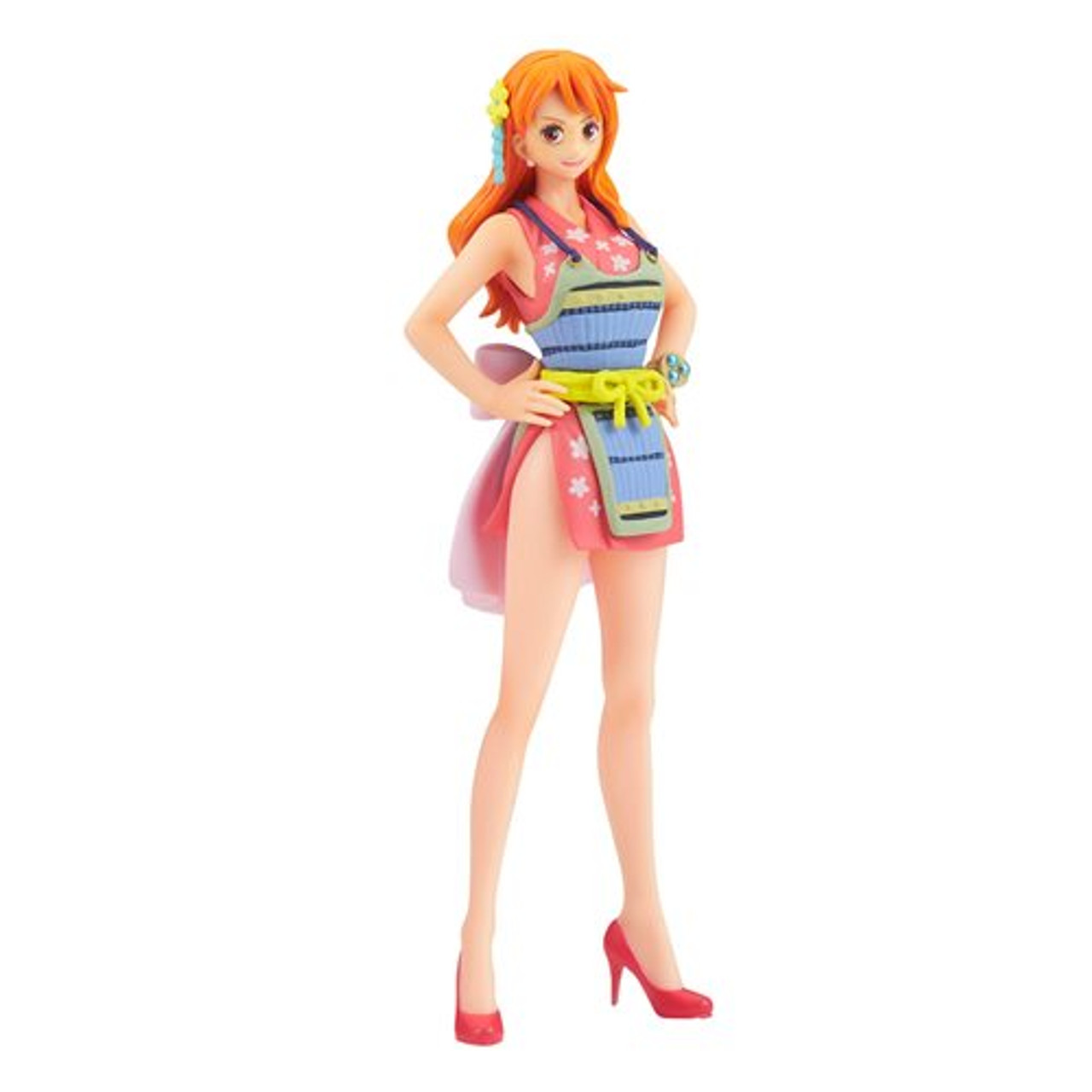 One Piece Nami The Grandline Lady Wanokuni Vol. 8 DXF Statue