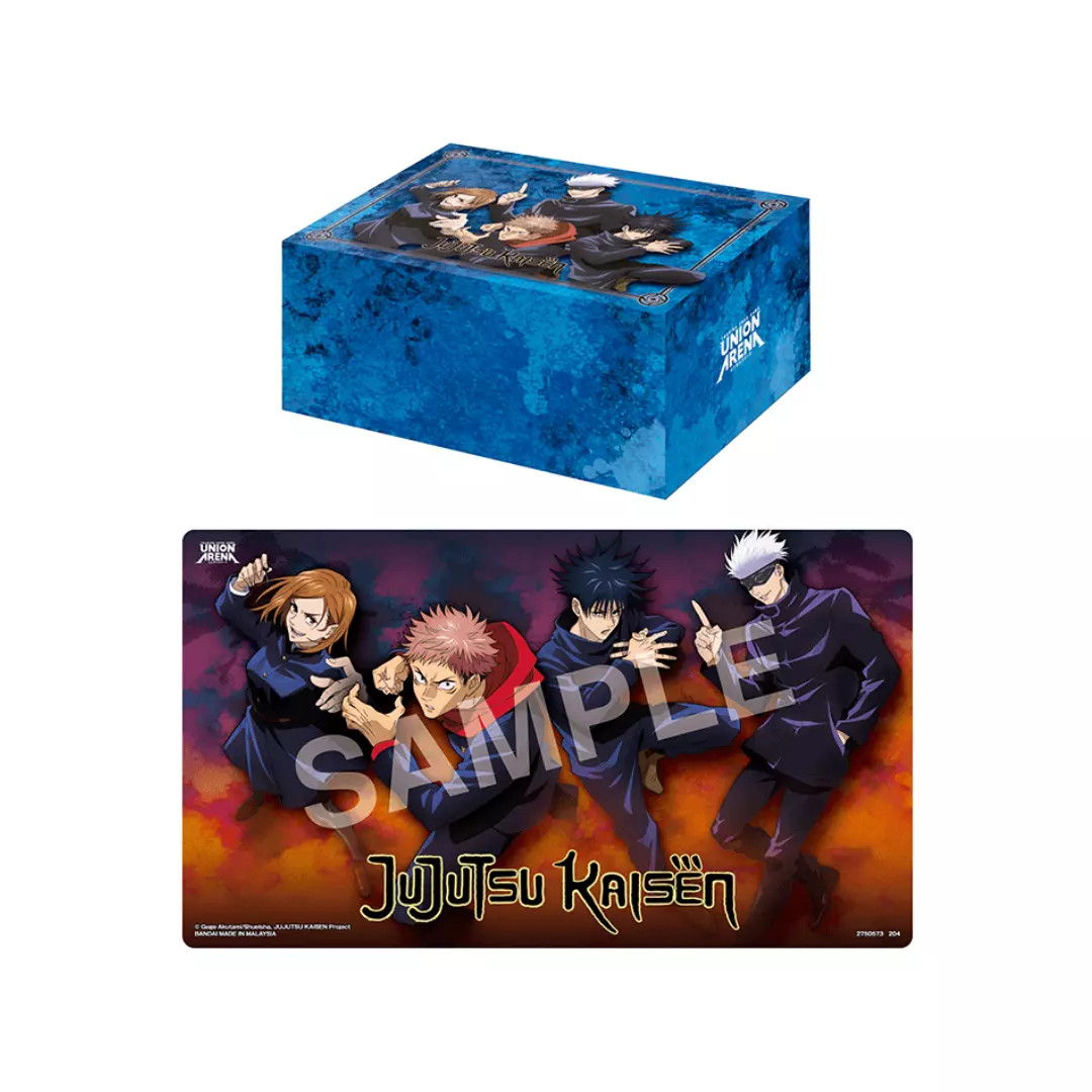 Union Arena TCG: Playmat and Half Storage Box Set - Jujutsu Kaisen