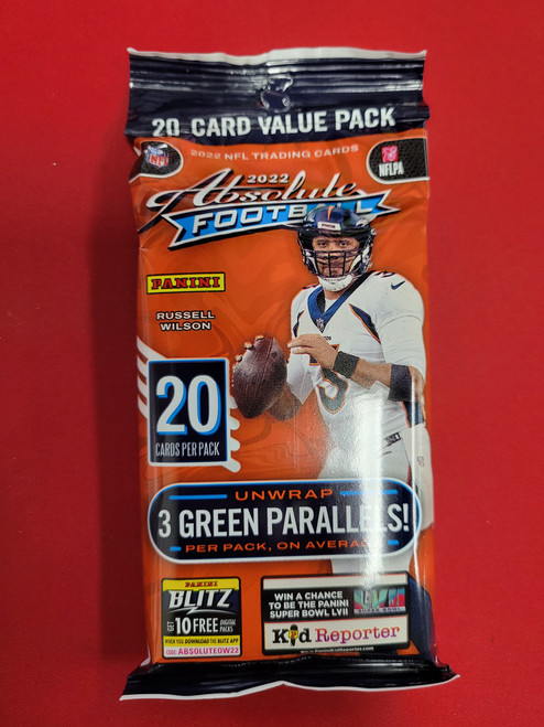 2022 Panini Absolute Football Fat Pack