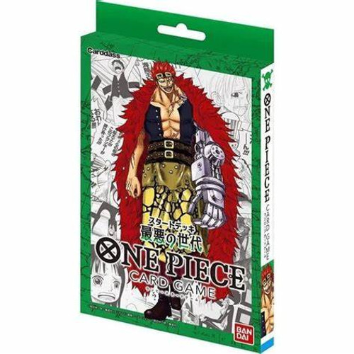 ONE PIECE CARD GAME: Starter Deck (ST-02) - Worst Generation - Eustass Kid- Japanese