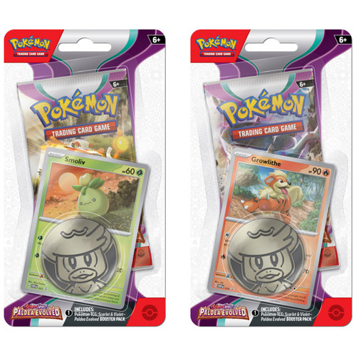 Pokemon: Scarlet & Violet - Paldea Evolved - Checklane Blister Pack