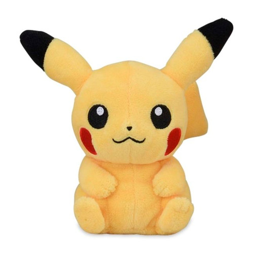 Pikachu Sitting Cuties Plush - 5 ¼ In.