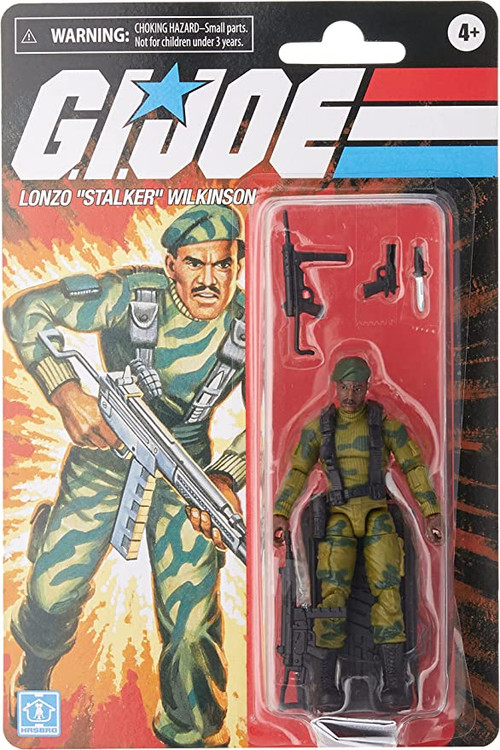 G.I. Joe Retro Sgt. Stalker 3.75 Inch Exclusive Action Figure