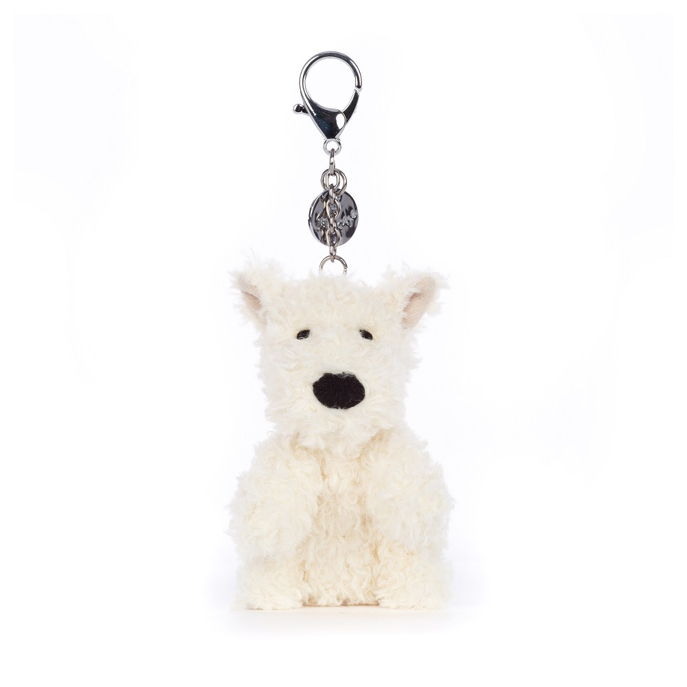 Jellycat Munro Scottie Dog Bag Charm | Buy at Cow & Lizard