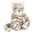 Bashful Snow Tiger by Jellycat