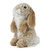 LIVING NATURE Brown Sitting Lop Eared Rabbit