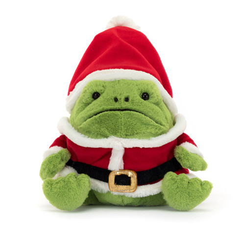 VINTAGE 18 KELLYTOY Christmas Frog Plush With Santa Hat & Scarve Rare READ  $75.00 - PicClick