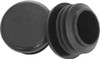 1" Round Black Plastic Tubing Plug, (10 -14 Gauge 0.740"-0.830" ID) 1 Inch End Cap - Steel Furniture Pipe Tube Cover Insert | - End Caps for Fitness Equipment