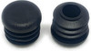 5/8" OD Round End Caps (14-20 Ga for 0.46" - 0.57" Inside Diameter) 0.625 Inch Round Head Sliding Inserts | Furniture Chair/Table Leg Caps | Fitness Eqpt End Caps | by SBD
