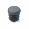 5/8" OD Round End Caps (14-20 Ga for 0.46" - 0.57" Inside Diameter) 0.625 Inch Round Head Sliding Inserts | Furniture Chair/Table Leg Caps | Fitness Eqpt End Caps | by SBD