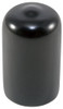 SBDs 1" Round Black Vinyl Flexible End Cap, Pipe Post Tubing Rod Cover 1 Inch (Flexible Food Grade Vinyl Push-On) | Made of FDA listed materials, suitable for food contact |