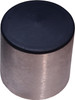 3" Round Light Pole Top Cap- Black Plastic Glass-Reinforced Polyester | Snap on Plugs for Fencing, Flag Poles, Goal Posts, Mail Box | Made in USA.