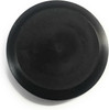 1 1/2" 1.5 inch Flush Mount Black Plastic Body and Sheet Metal Hole Plug Qty 10
