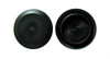 2 1/2" 2.5 inch Flush Mount Black Plastic Body and Sheet Metal Hole Plugs