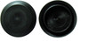 2 1/2" 2.5 inch Flush Mount Black Plastic Body and Sheet Metal Hole Plugs