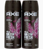 2 Pack Axe Excite Mens Deodorant Body Spray, 150ml (5.07 oz)