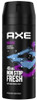 (6 Pack) Axe Adrenalin Body Spray for Men, 5.07 Oz (150ml) |Mandarin & Sandalwood scent |48H Non Stop Fresh |by SBD