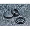 1" 1.00 inch Black Rubber Plugs for Flush Mount Body & Sheet Metal Holes