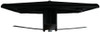 SBD's 6" OD Square Black Light Pole Top Cap | Glass-Reinforced (UV n Weather Resistant) Polyester Tubing Plug W/Four Bendable Steel Straps Made in USA